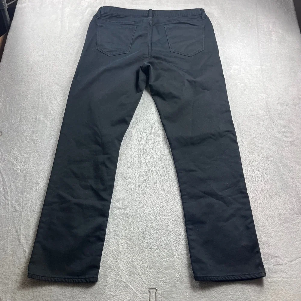 Banana Republic‎ Travel Jean Mens 36x34 Slim Fit Black Stretch Pants 5-Pocket